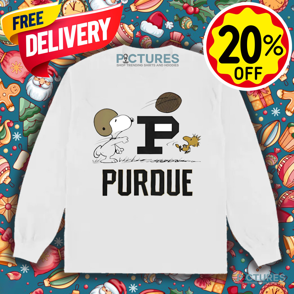 Peanuts x Purdue Vintage Football shirt