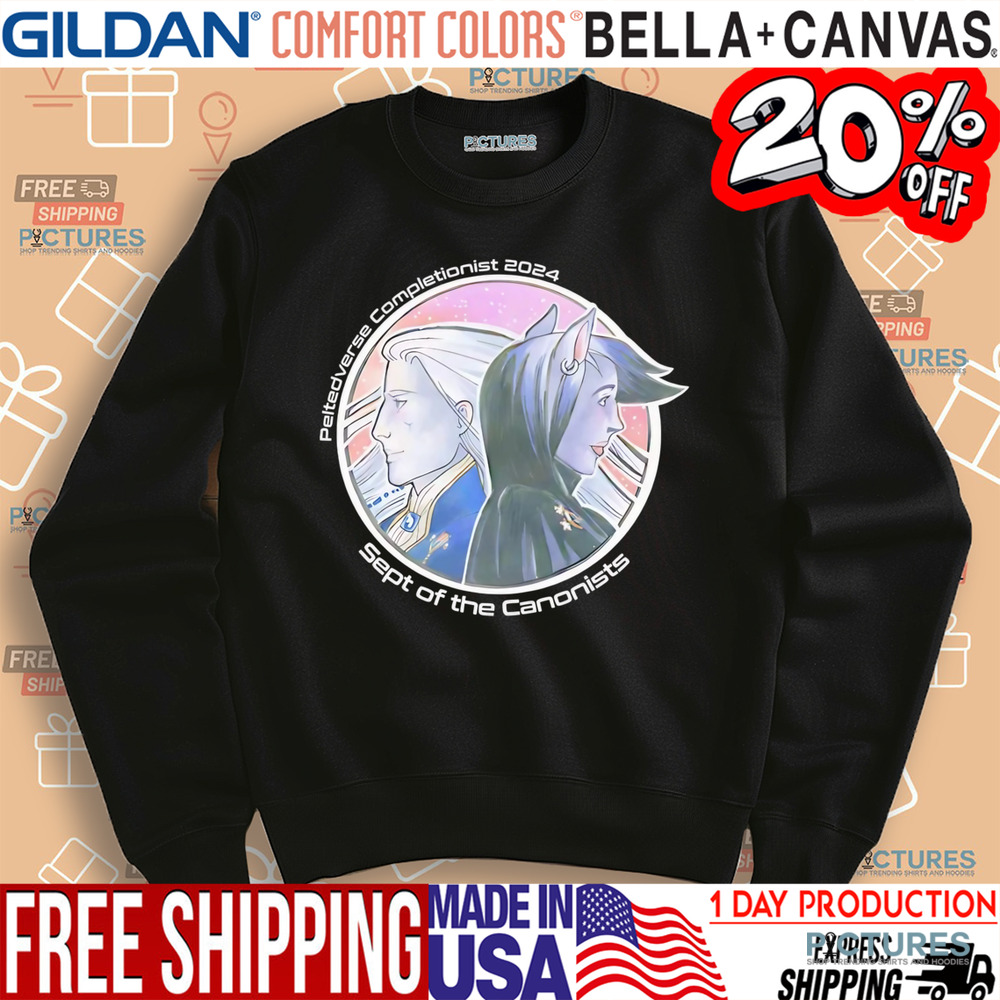 Peltedverse Completionist 2024 Sept Of The Canonists shirt