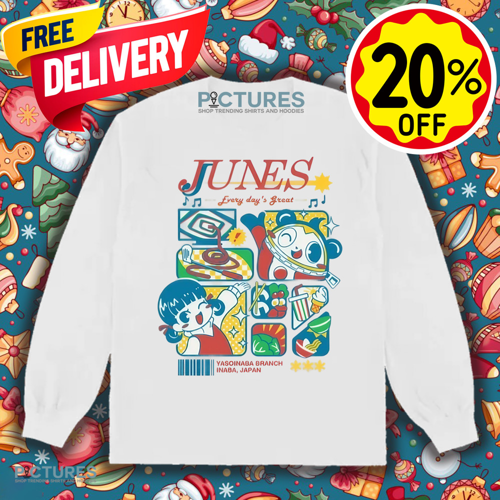 Persona 4 Junes Every Day's Great Yasoinaba Branch Inaba Japan Shopping Shirt