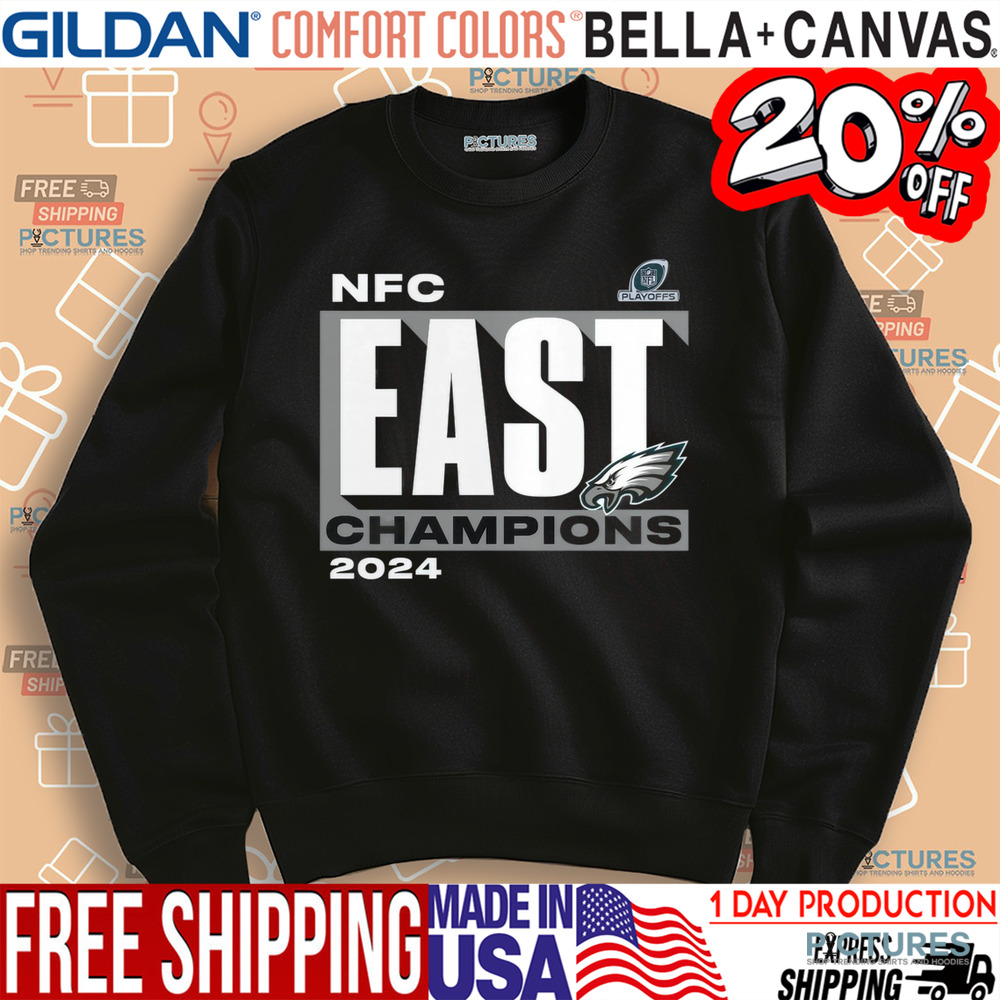 Philadelphia Eagles 2024 NFC East Division Champions Shirt