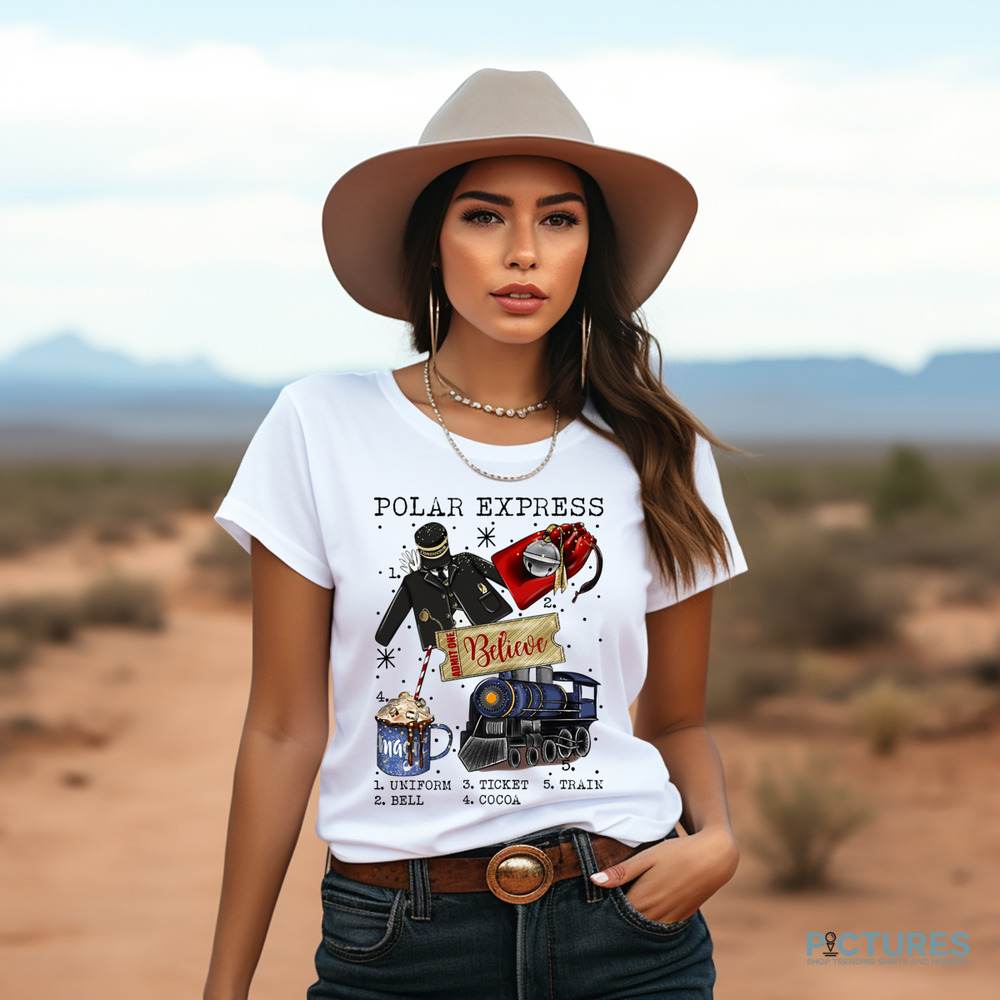Polar Express Christmas Retro Vintage Shirt