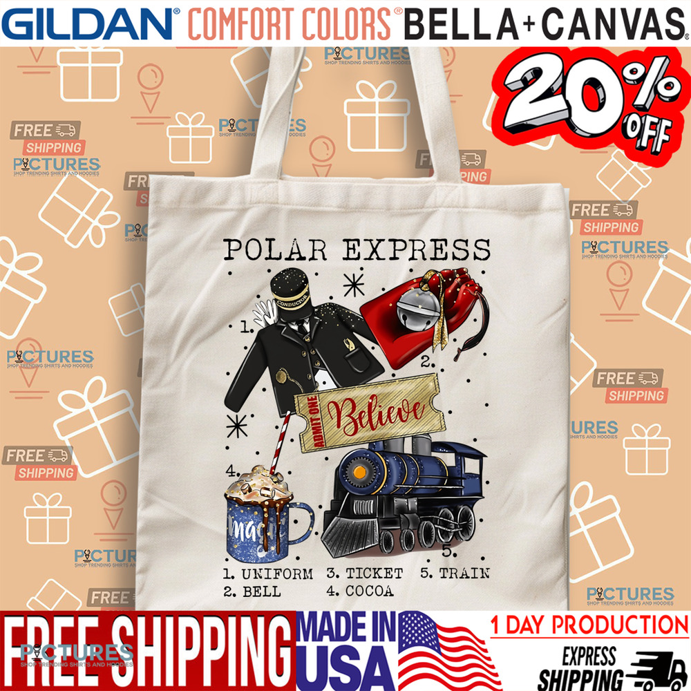 Polar Express Christmas Retro Vintage Shirt