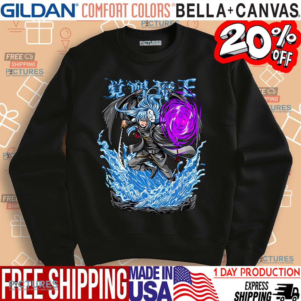 Rimuru Tempest That Time I Got Reincarnated as a Slime Anime Vintage Shirt