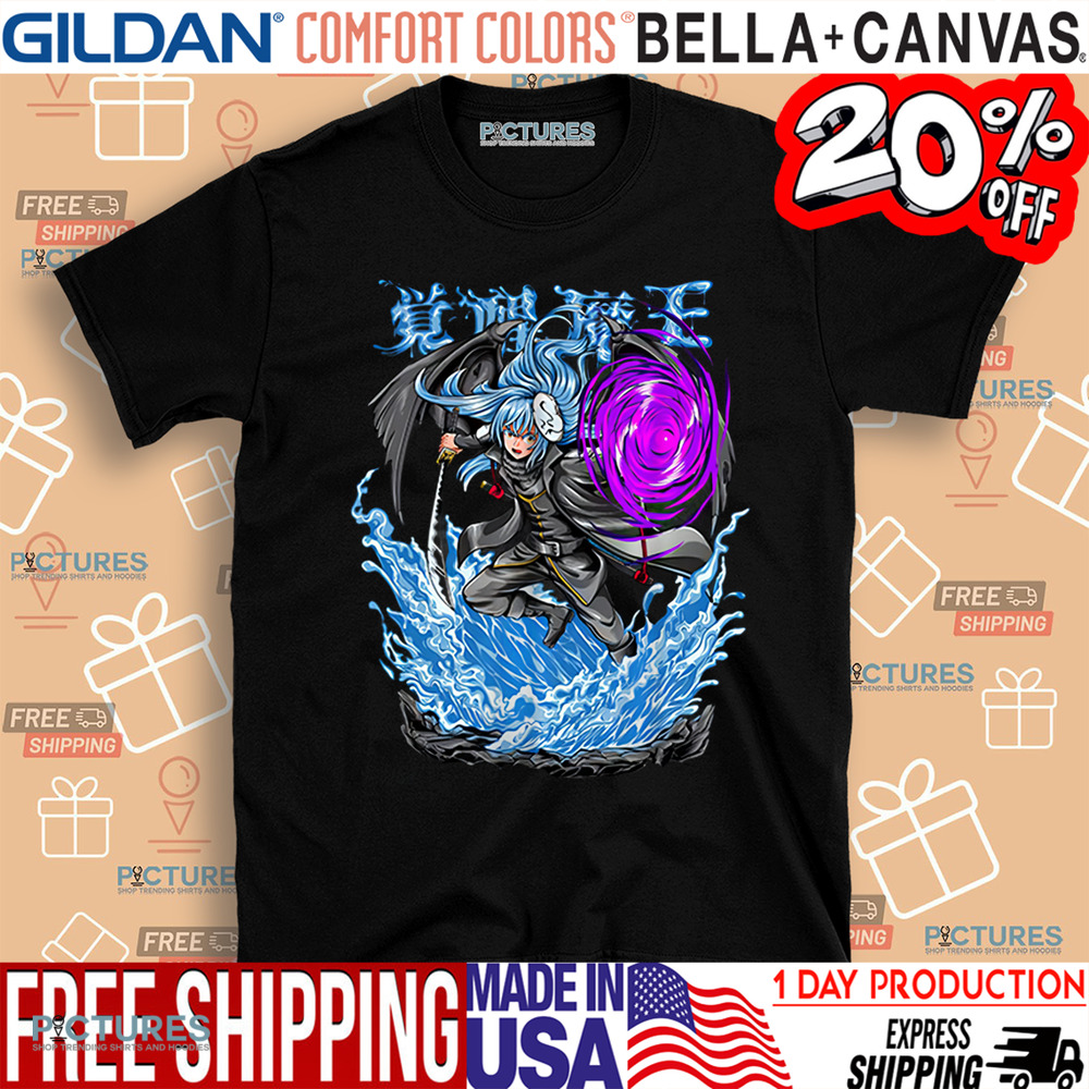 Rimuru Tempest That Time I Got Reincarnated as a Slime Anime Vintage Shirt