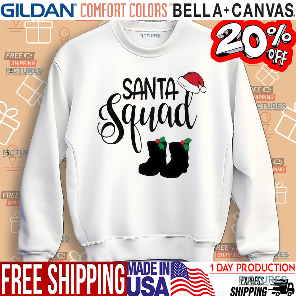 Santa Squad Chirstmas Shirt