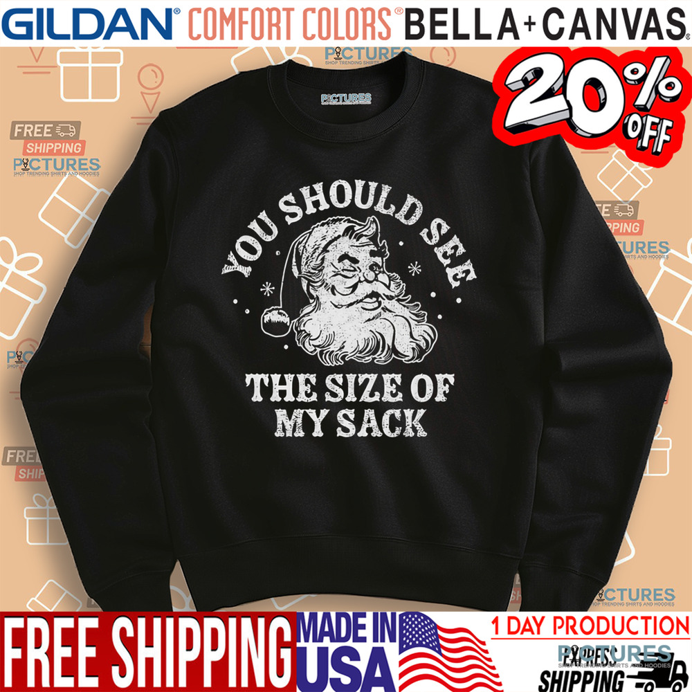 Santa You Should See The Size Of My Sack Shirt