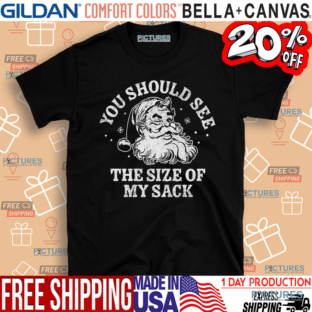 Santa You Should See The Size Of My Sack Shirt