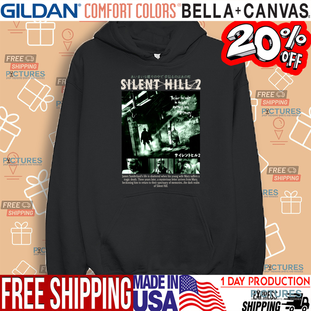 Silent Hill 2 The Door That Wakes In Darkness Opening Into Nightmares Shirt Silent Hill 2 The Door That Wakes In Darkness Opening Into Nightmares Shirt