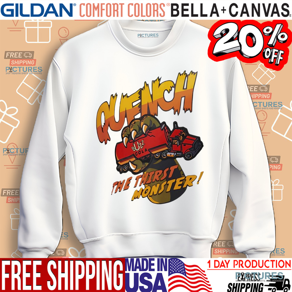Simpsons Quench The Thirst Monster Shirt
