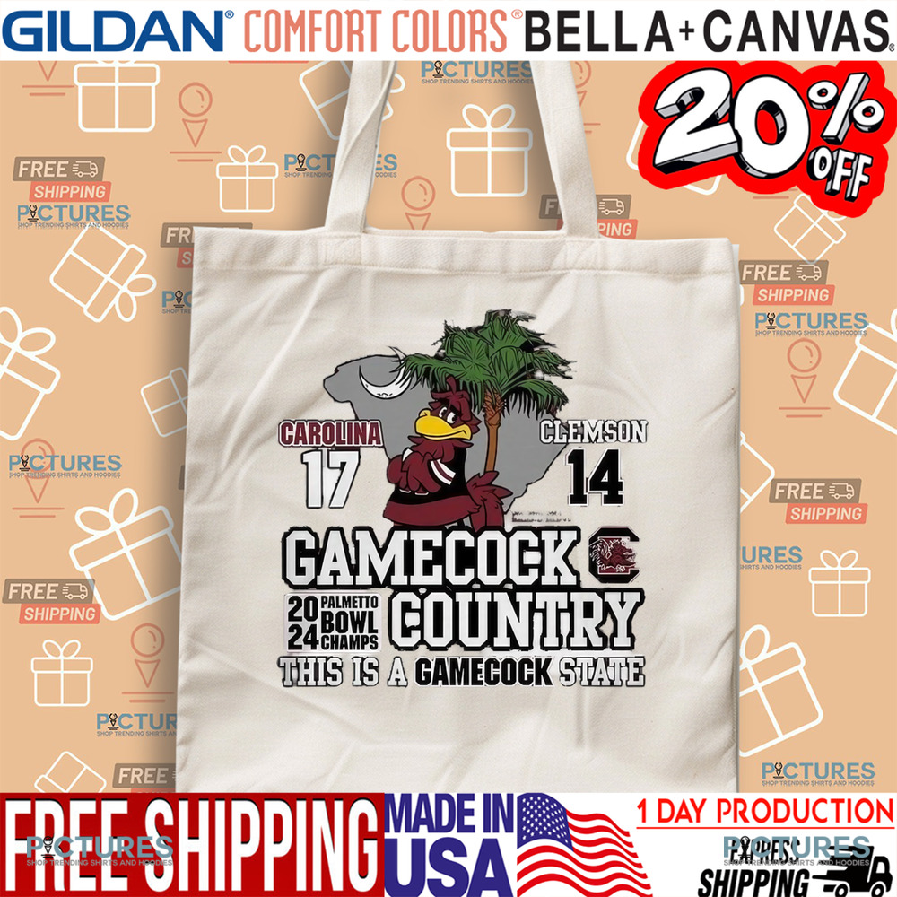 South Carolina Gamecocks vs. Clemson Tigers 17-14 Gamecock Country This Is A Gamecock State Shirt