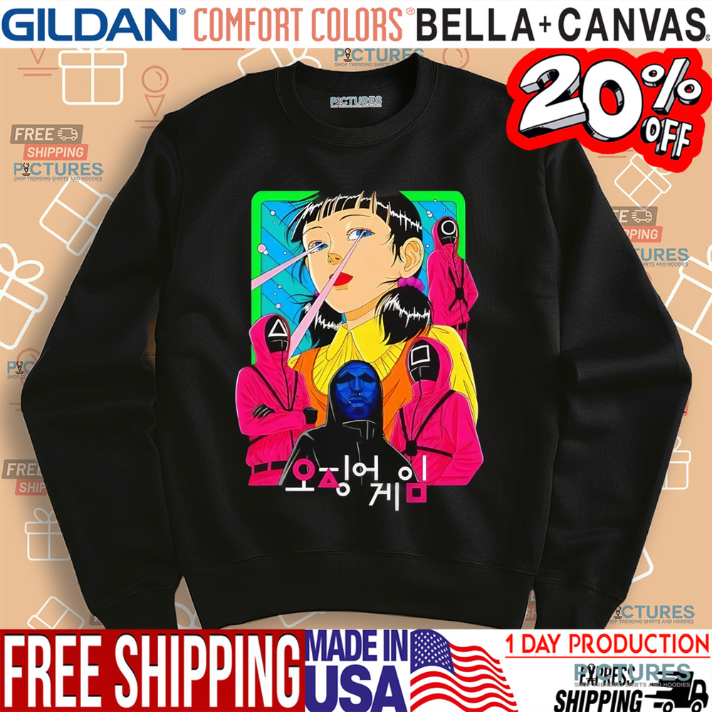 Squid Game Seoyoung graphic shirt