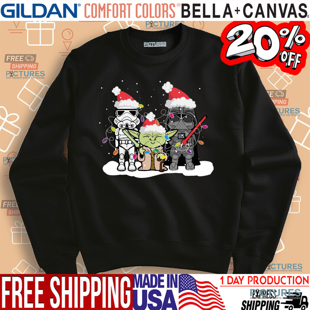 Star Wars Characters Galaxy Wars Christmas Shirt
