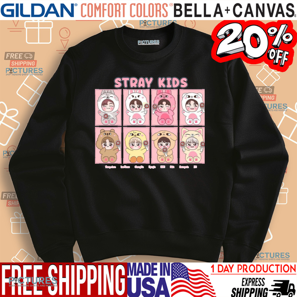 Stray Kids Skzoo Characters Shirt