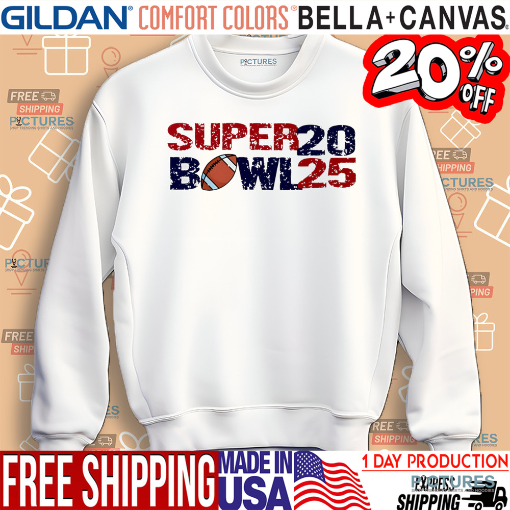 Super Bowl 2025 NFL shirt