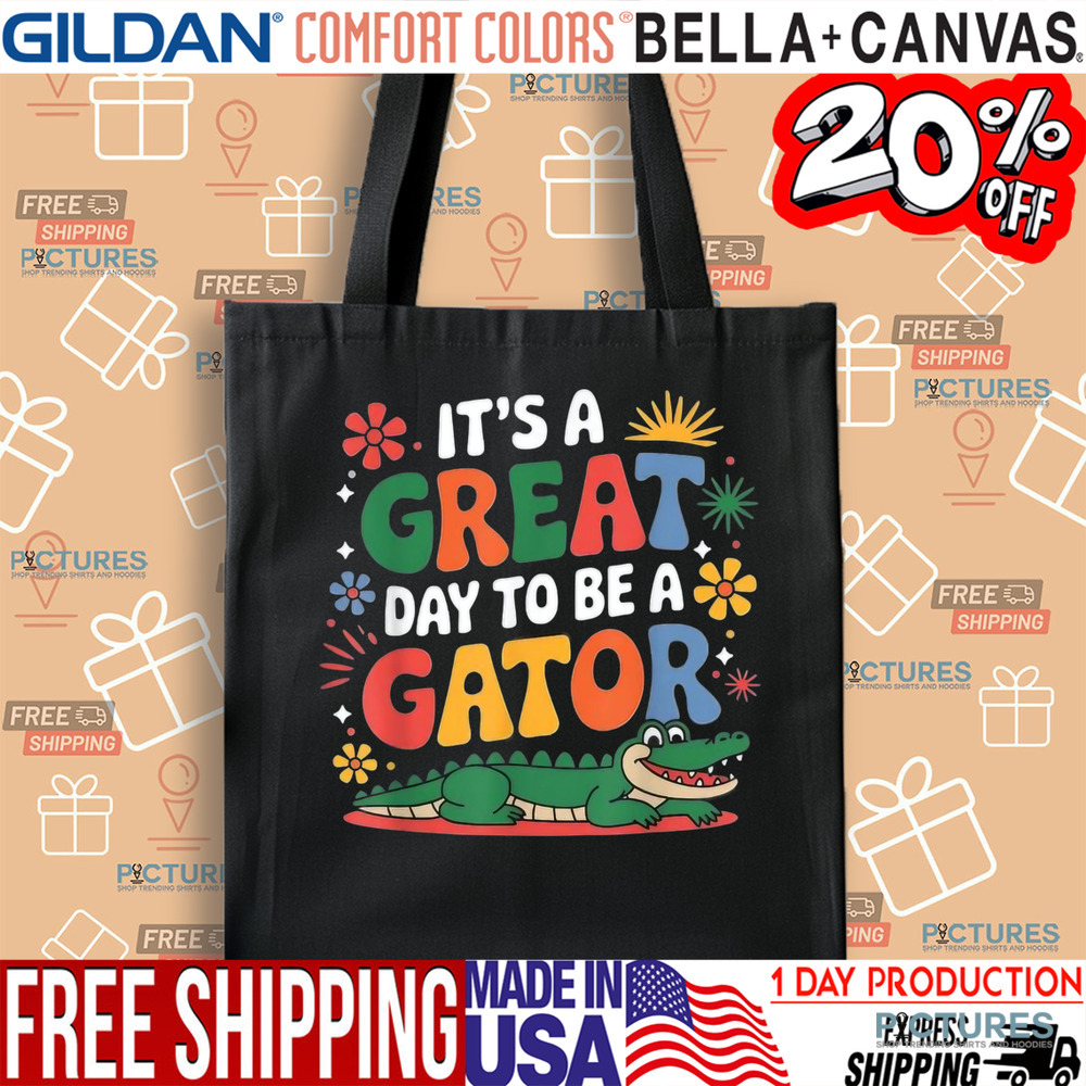 Teacher School Alligator It's A Great Day To Be A Gator Shirt