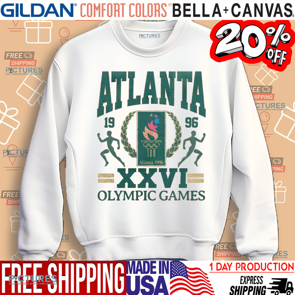 The 96s Atlanta XXVI Olympic Summer Games Centernnial Vintage Shirt