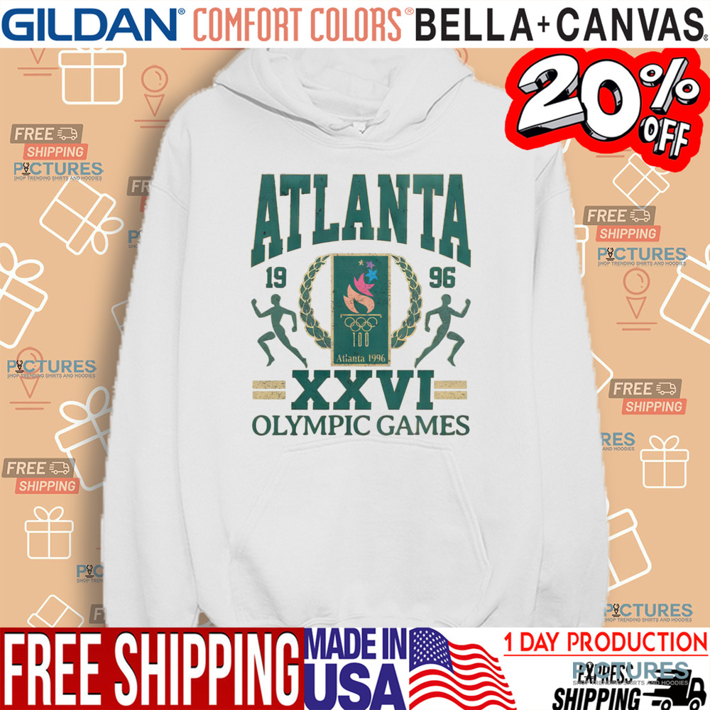 The 96s Atlanta XXVI Olympic Summer Games Centernnial Vintage Shirt