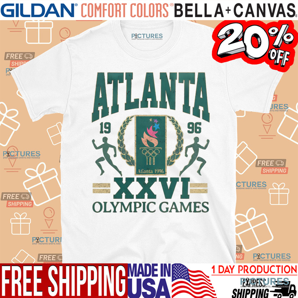 The 96s Atlanta XXVI Olympic Summer Games Centernnial Vintage Shirt