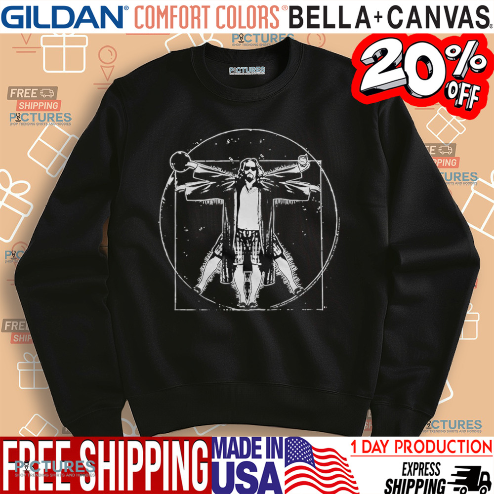 The Big Lebowski Vitruvian Shirt