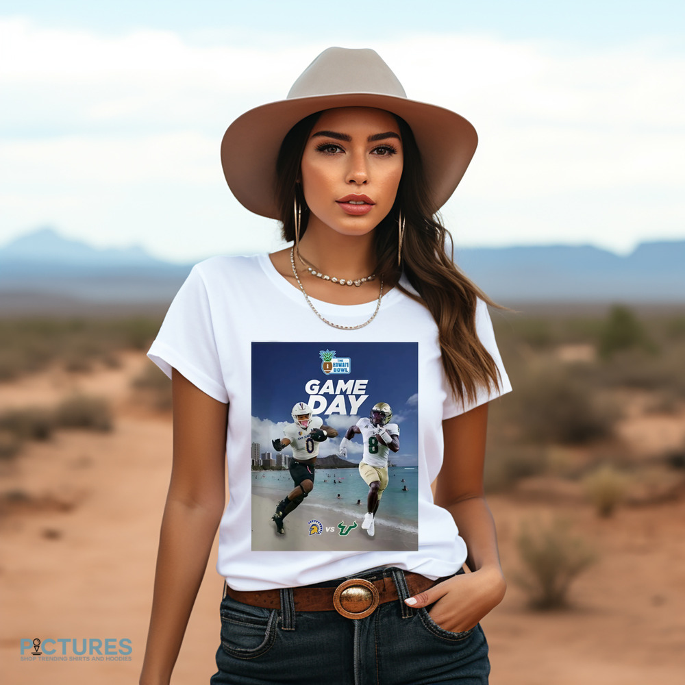 The Hawaii Bowl Game Day San Jose State Spartans Vs South Florida Bulls NCAA Division Shirt
