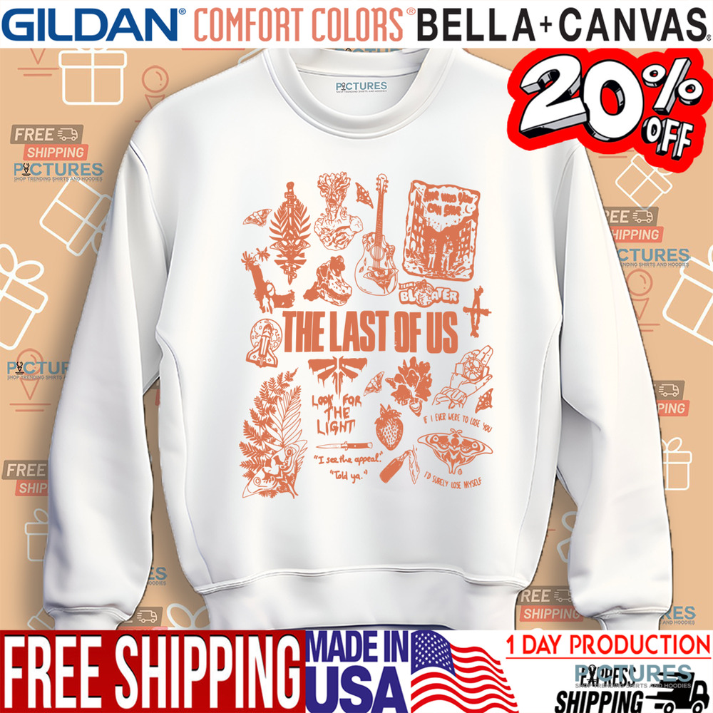 The Last Of Us Movie Doodle Art Shirt