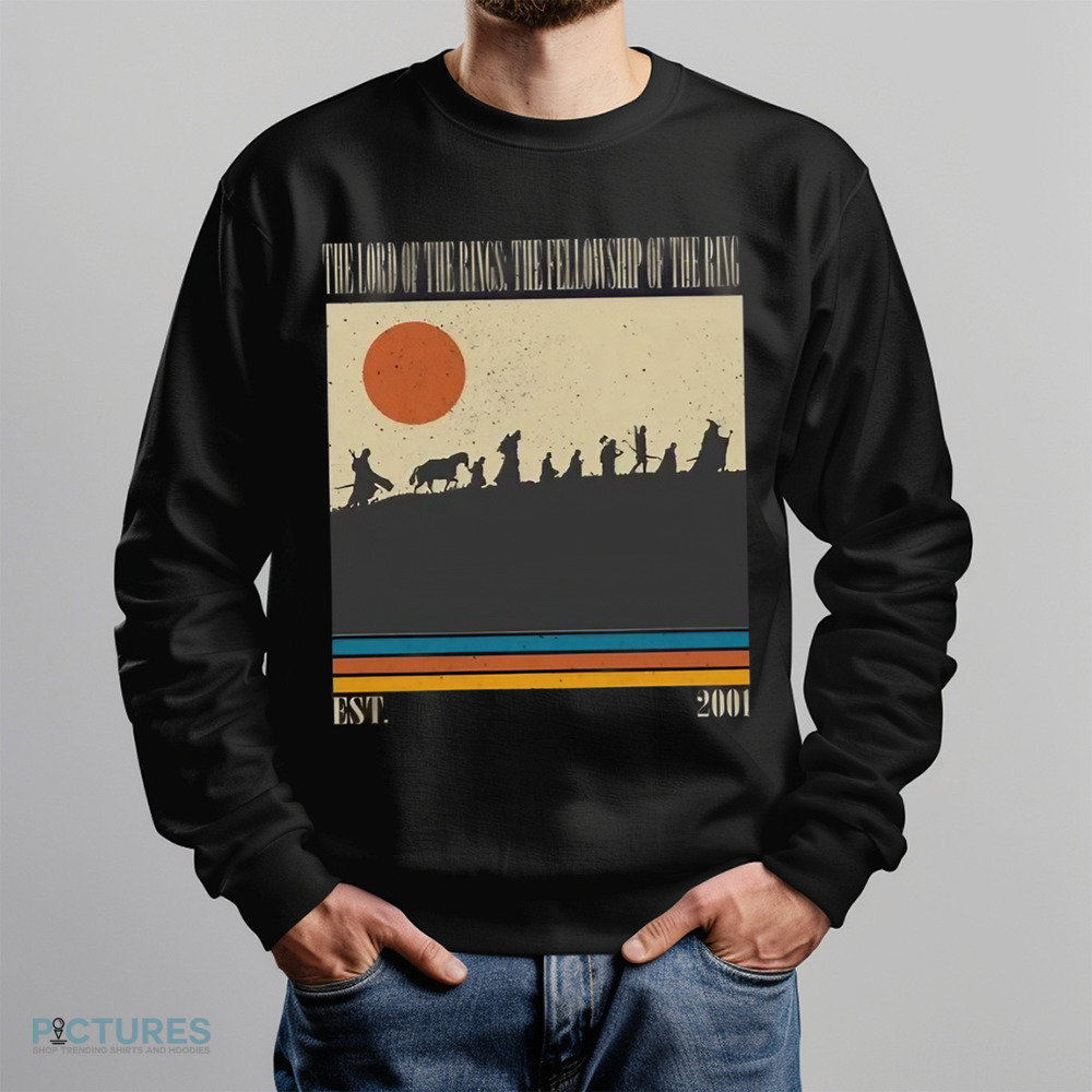 The Lord of the Rings The Fellowship of the Ring Est. 2001 Shirt