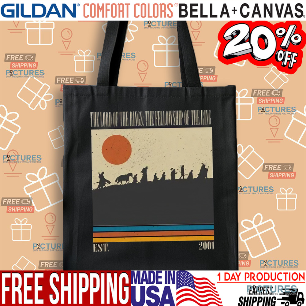 The Lord of the Rings The Fellowship of the Ring Est. 2001 Shirt