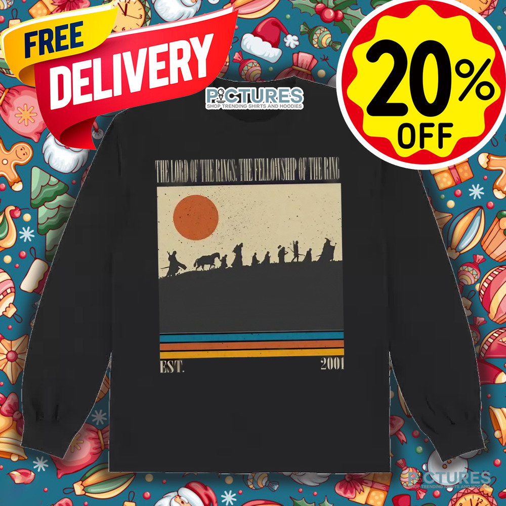 The Lord of the Rings The Fellowship of the Ring Est. 2001 Shirt