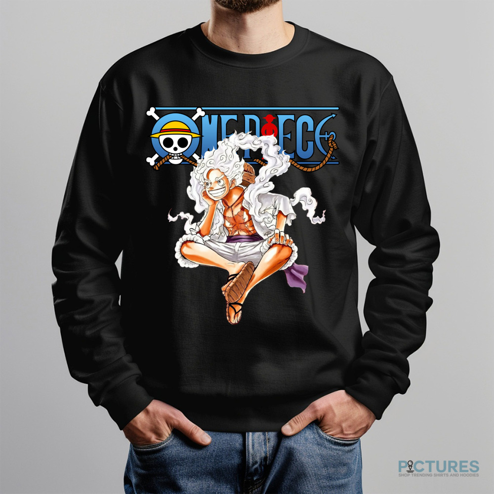 The One Piece Monkey D. Luffy Gear 5 Nika Anime Movie Manga Shirt