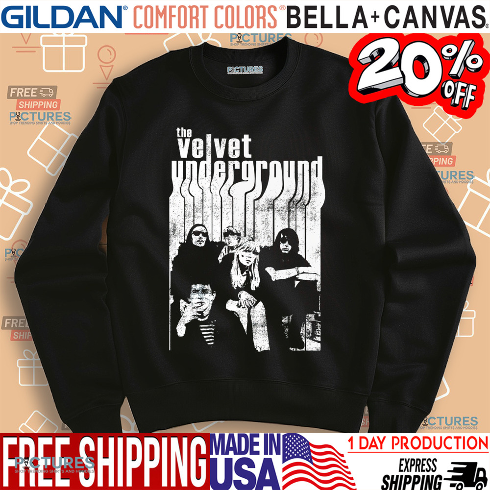 The Velvet Underground Band Shirt Vintage retro Shirt
