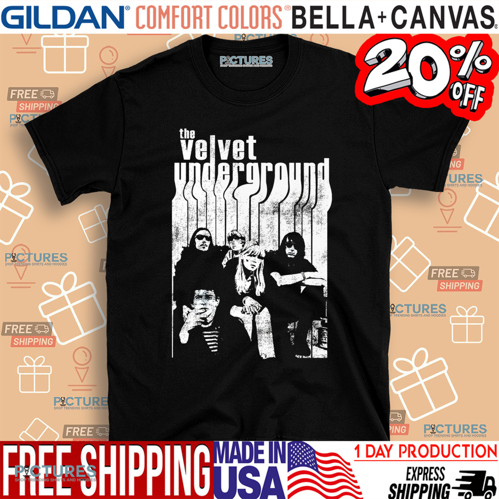 The Velvet Underground Band Shirt Vintage retro Shirt