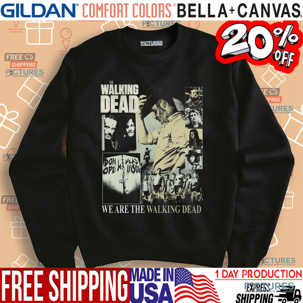 The Walking Dead Daryl Dixon Rick Grimes Negan Carl Grimes We Are All Dead Shirt