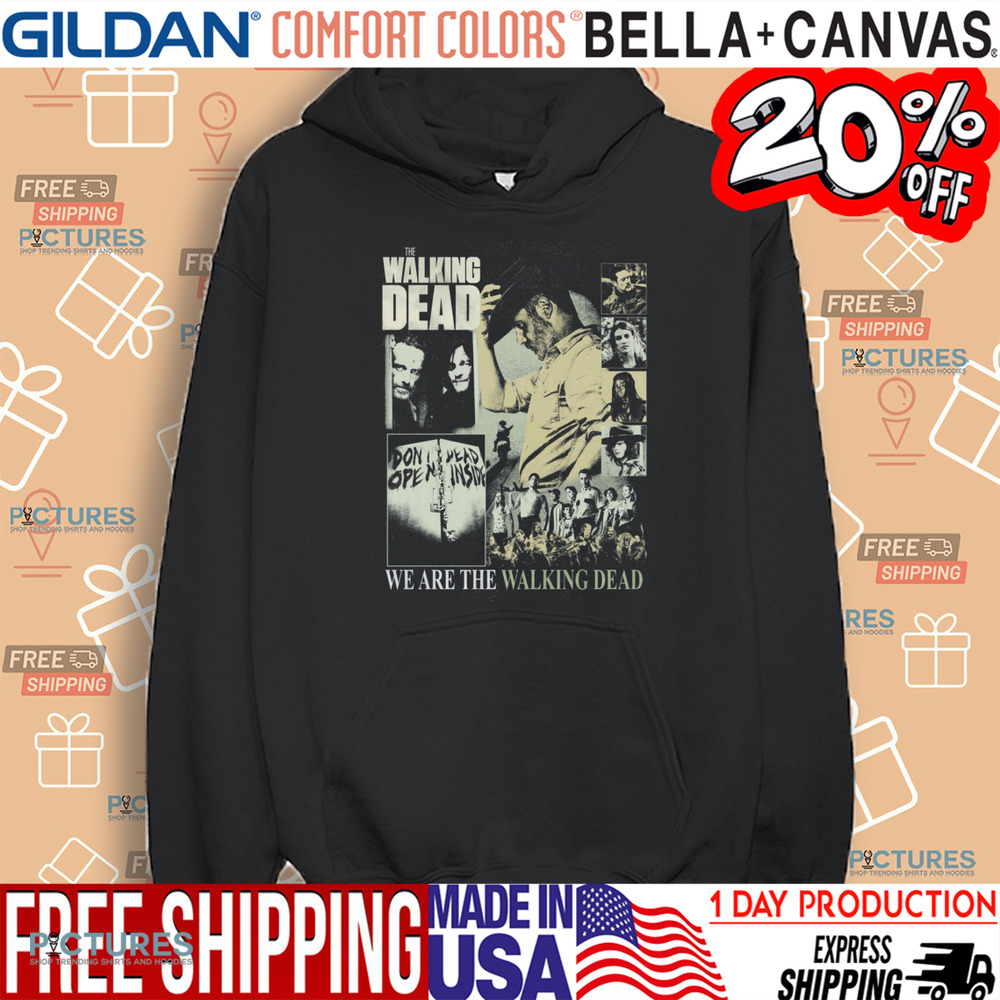The Walking Dead Daryl Dixon Rick Grimes Negan Carl Grimes We Are All Dead Shirt