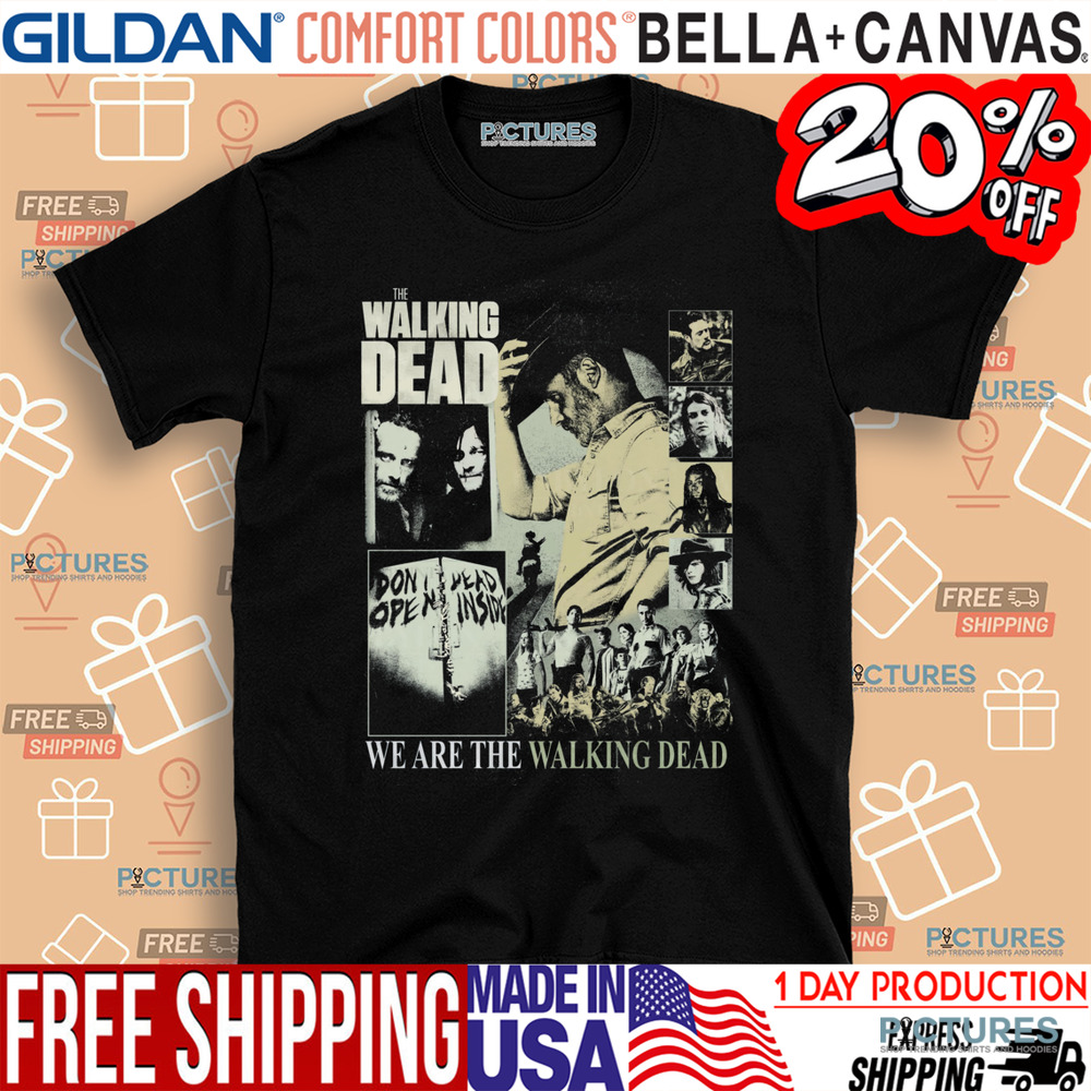 The Walking Dead Daryl Dixon Rick Grimes Negan Carl Grimes We Are All Dead Shirt