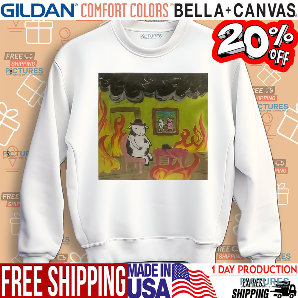 This Is Fine Cow Shirt