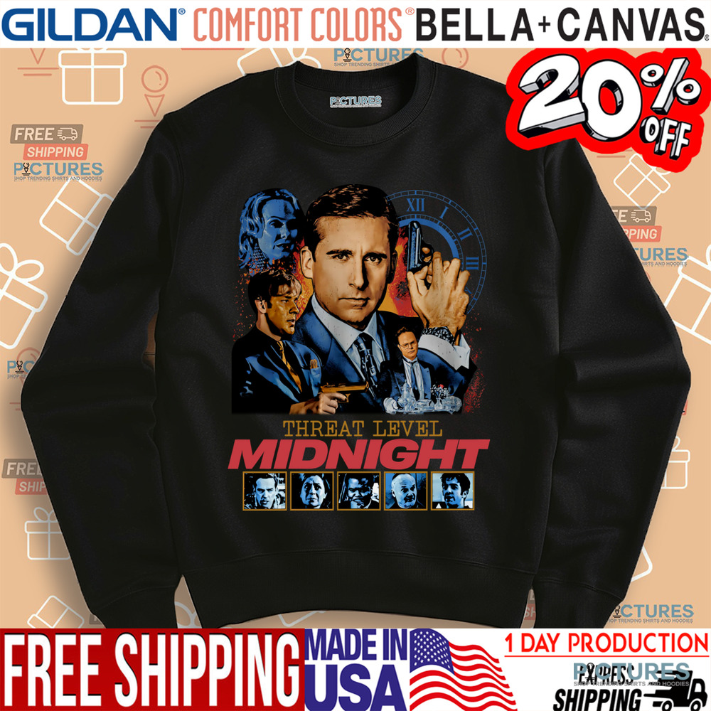 Threat Level Midnight Retro Vintage Shirt