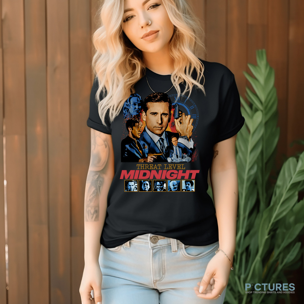 Threat Level Midnight Retro Vintage Shirt
