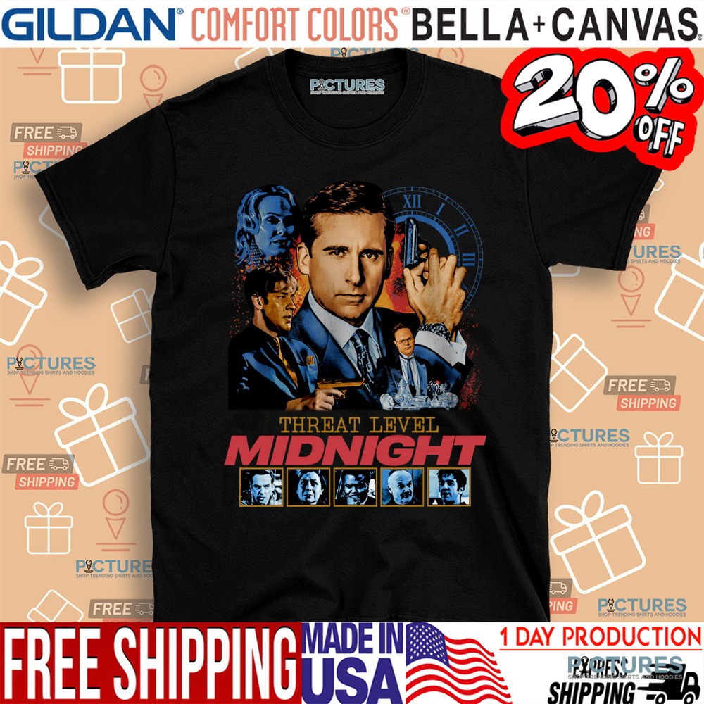 Threat Level Midnight Retro Vintage Shirt