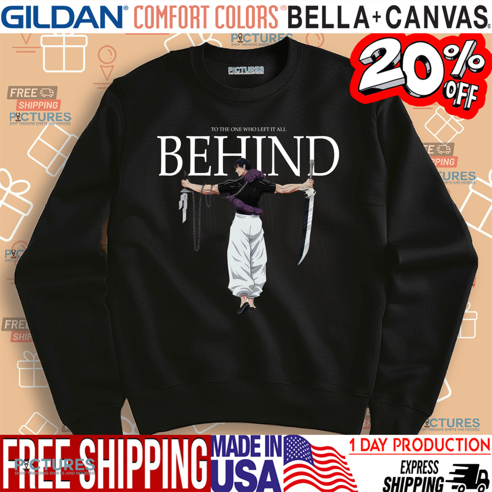 Toji Fushiguro Jujutsu Kaisen To The One Who Left It All Behind Shirt