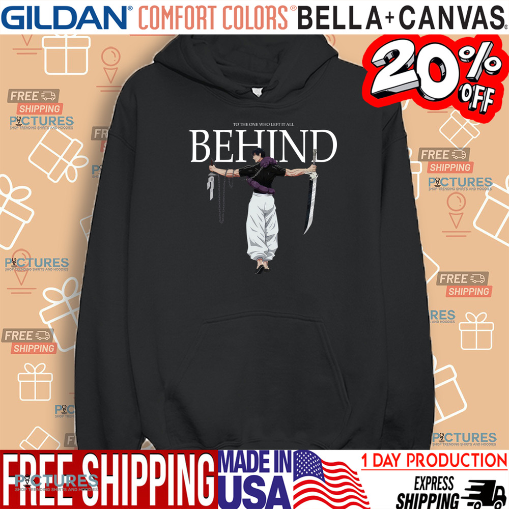 Toji Fushiguro Jujutsu Kaisen To The One Who Left It All Behind Shirt