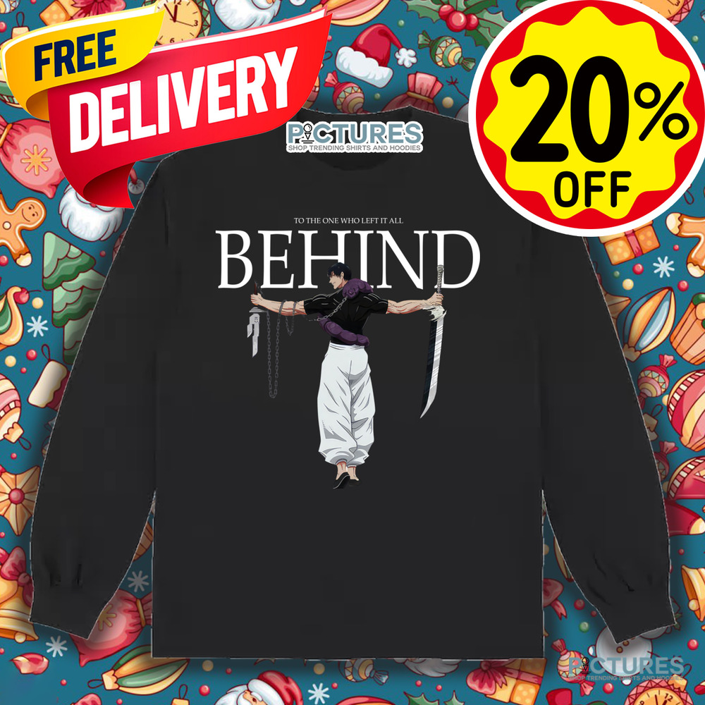 Toji Fushiguro Jujutsu Kaisen To The One Who Left It All Behind Shirt