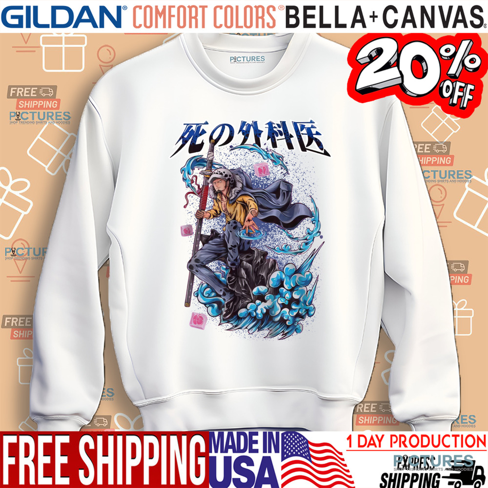 Trafalgar D Water Law One Piece Shirt