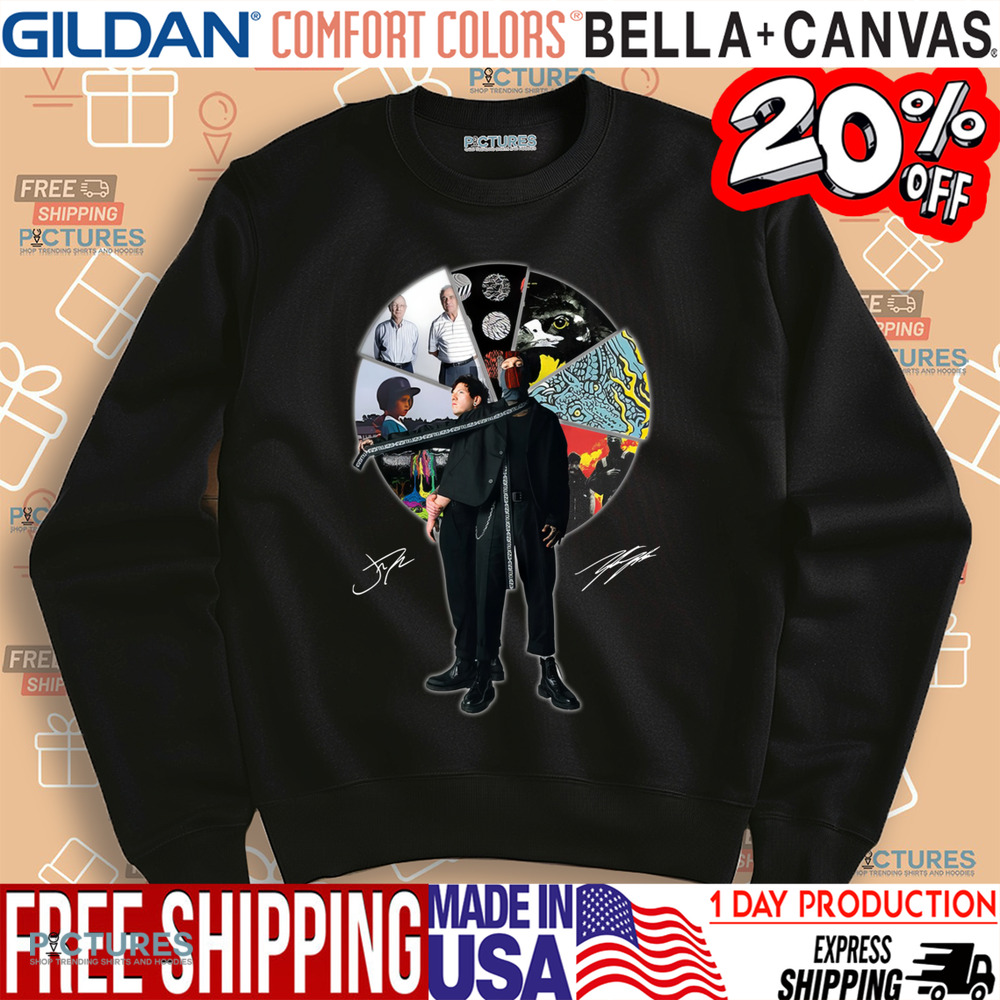 Twenty One Pilots Clancy World Tour 2024 Signatures Shirt