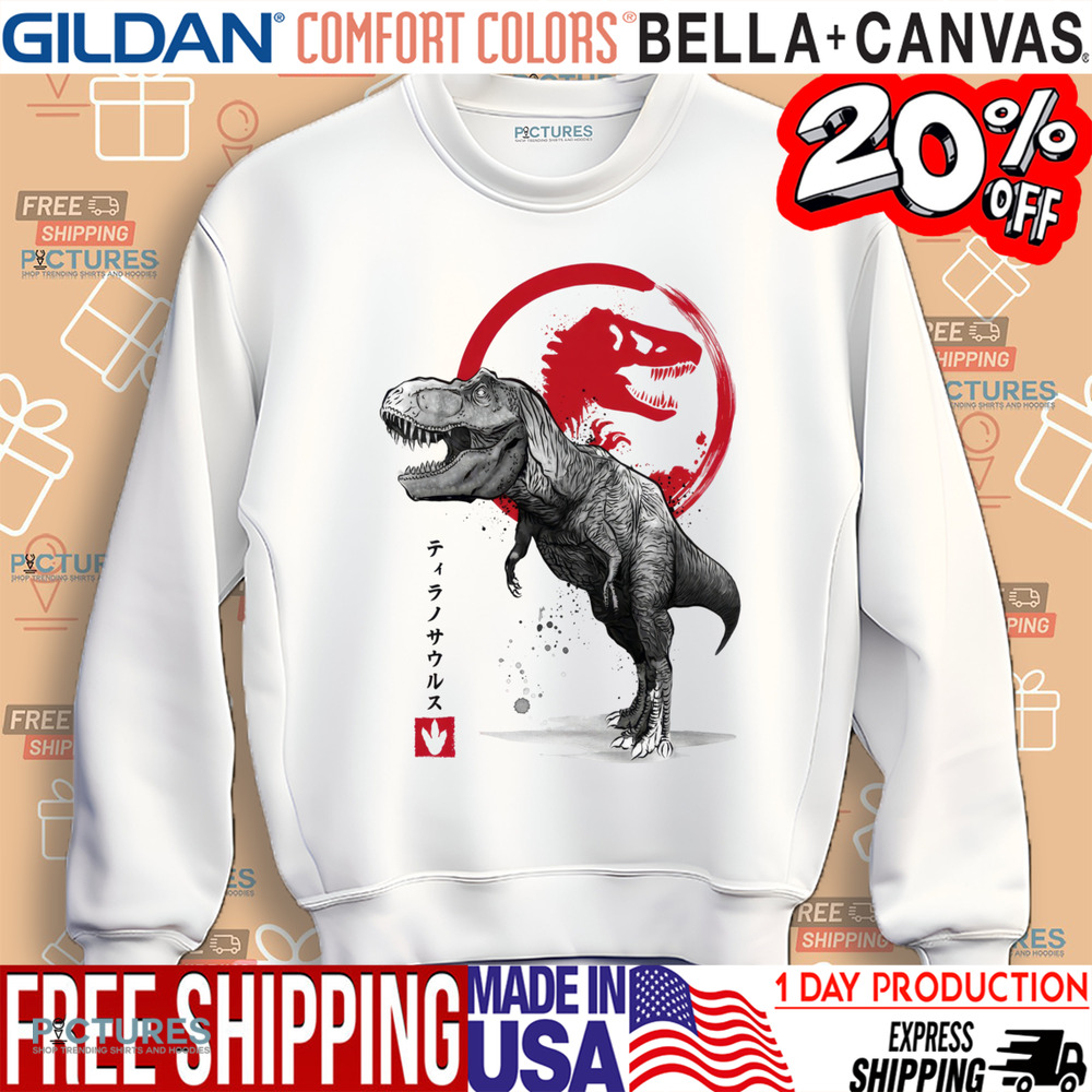 Tyrannosaurus Jurassic Park Movie Vintage Shirt