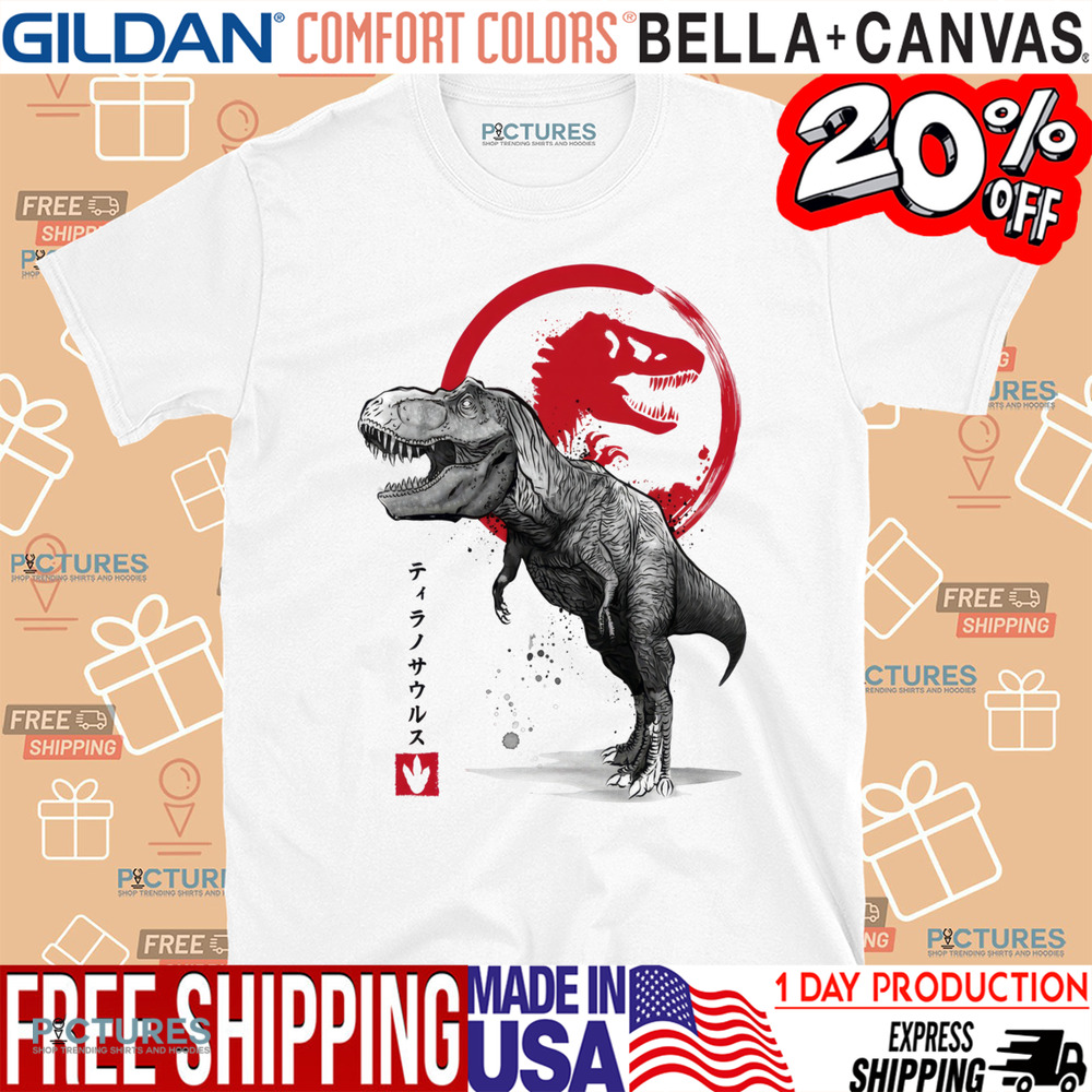 Tyrannosaurus Jurassic Park Movie Vintage Shirt