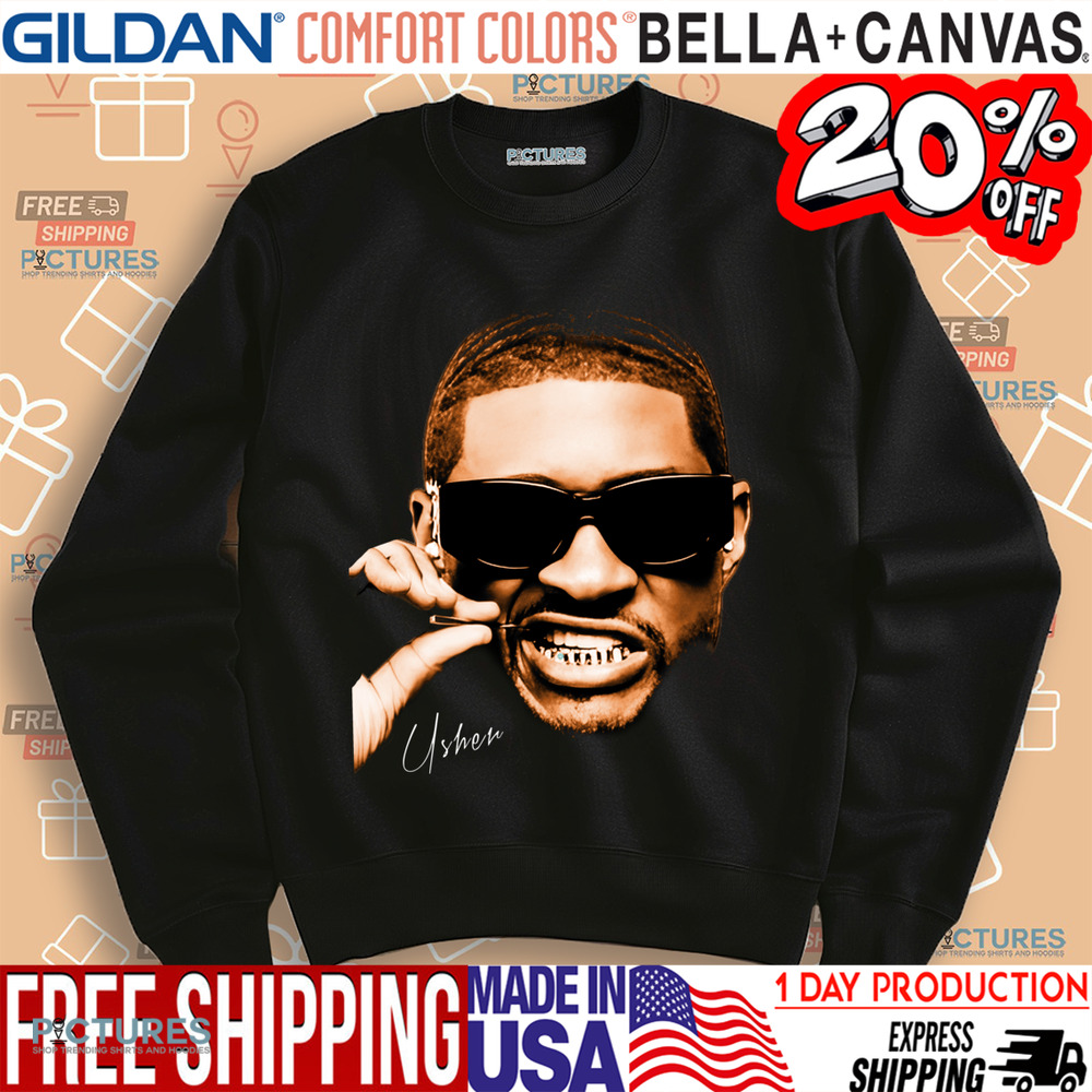 Usher Big Face Shirt