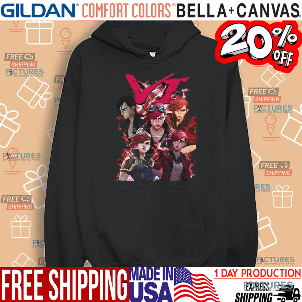 Vi Arcane League Of Legends Vintage Bootleg Shirt