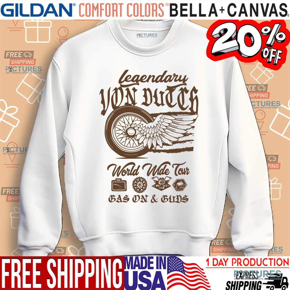 Von Dutch Legendary World Wide Tour Shirt