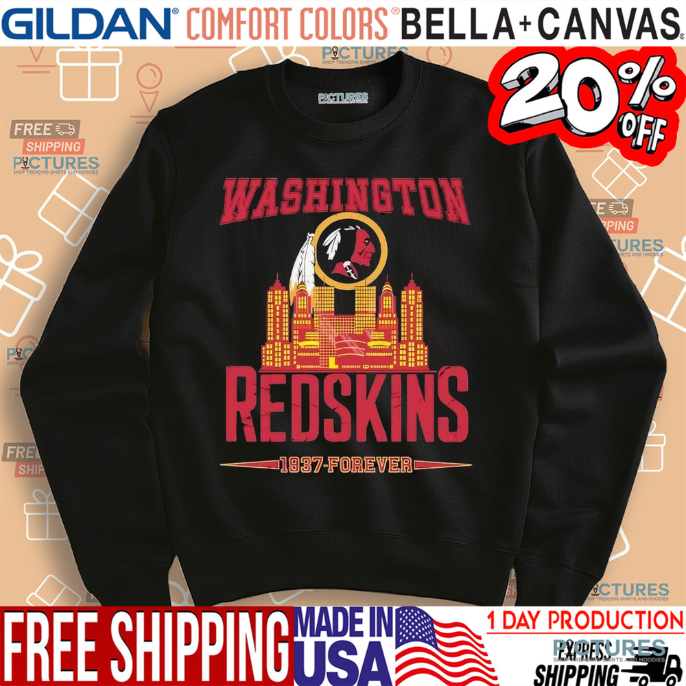 Washington Redskins 1937 Forever Skyline City Shirt