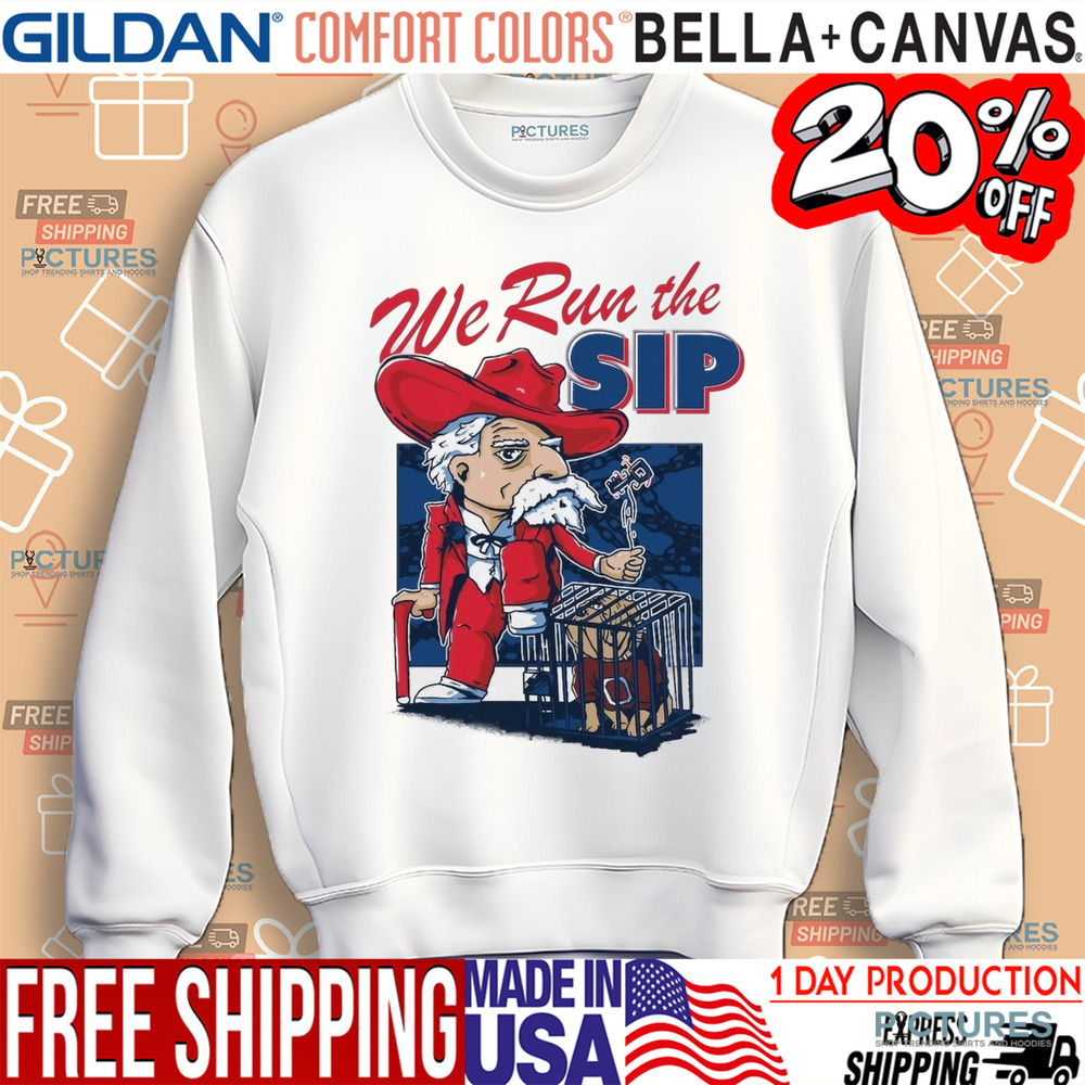 We Run The Sip Rebs Pocket Shirt